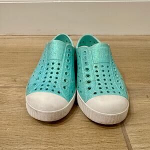 Native Jefferson Sparkly Blue Shoes